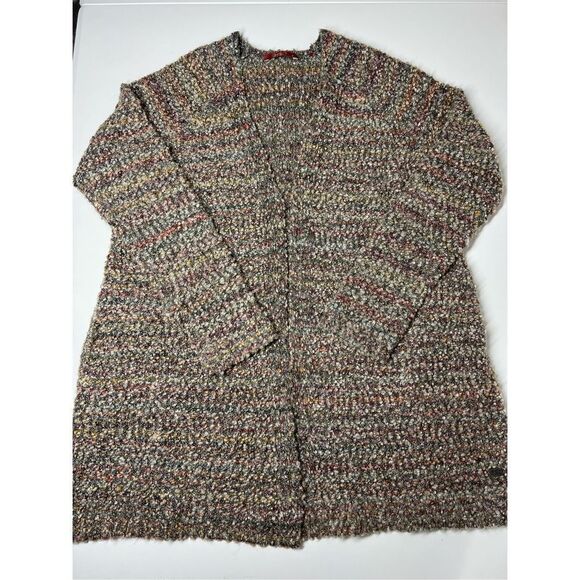 EDC Marble Autumn colored cardigan Size S Knitted Vneck - Picture 8 of 13